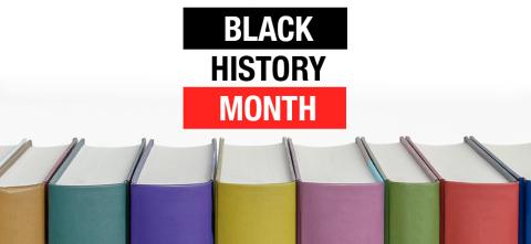 Black History Month picture of books