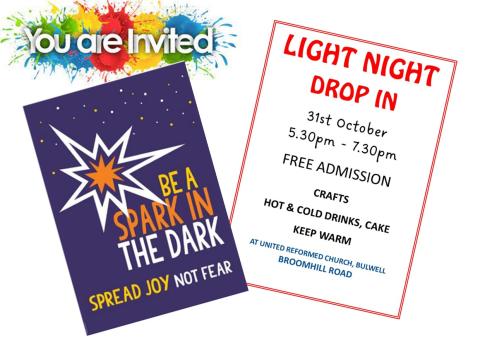 Flyer advertising Bulwell Light Night