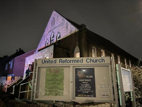 Bulwell URC front of Church