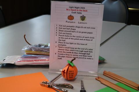 Bulwell Light Night craft instructions