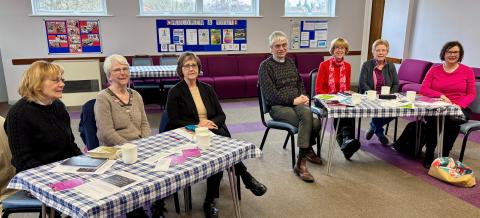 Members from Groby and Hinckley URC