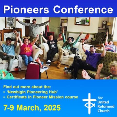 7 - 9 March - Pioneer Conference flyer