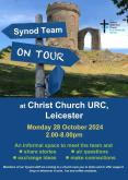 poster advertising Synod Team on Tour